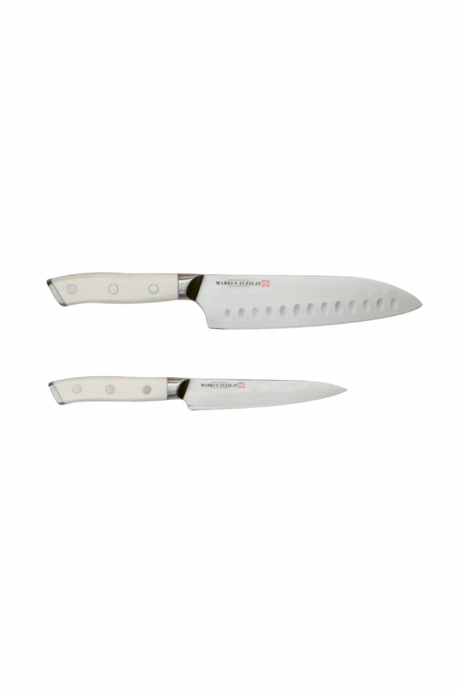 Discount Japansk Knivsæt Damaskus 2 dele Køkkenknive & Knivtilbehør