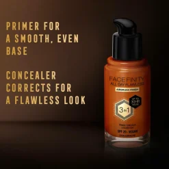 Online All Day Flawless 3in1 Foundation Ansigt