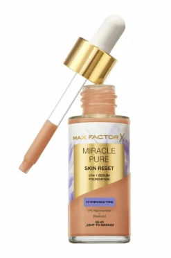 Max Factor Miracle Pure Serum Foundation^ Ansigt