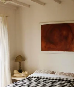 Midnatt Sengetæppe Gingham^ Sengetæpper