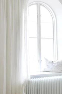 Mimou Gardin Kelly, hørlærred, dobbelt bredde^ Hørgardiner