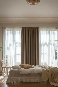 Mimou Mørklæggende hotelgardin - dobbelt bredde^ Mørklægningsgardiner