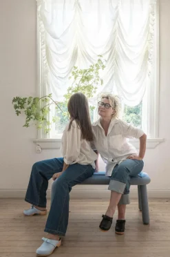 Mimou Træsko med sløjfe^Dame Sko