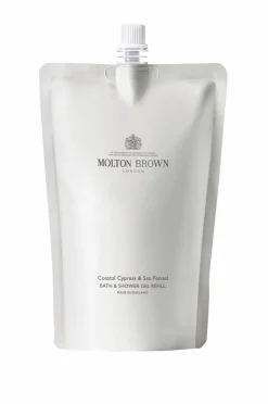 Molton Brown Coastal Cypress & Sea Fennel Bath & Shower Gel Refill 400 Ml^ Kropspleje|Kropspleje