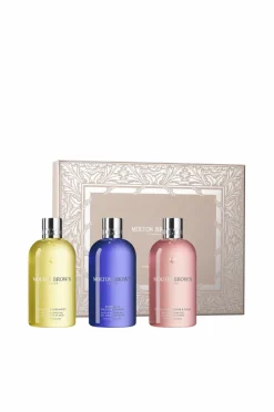 Molton Brown Giftbox Floral & Fruity Body Care Set - Bath & Shower Gel 3 X 300 Ml^ Kropspleje|Gaveæsker