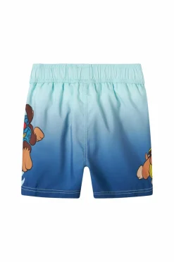 Name it Badebukser nmmMabbe Paw Long Swimshorts^Børn Badetøj
