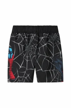 Name it Badebukser nmmMave Spider Long Swimshorts^Børn Badetøj