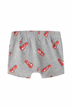 Boksershorts nmmTights Grey Firetruck 3-pak Børn Undertøj