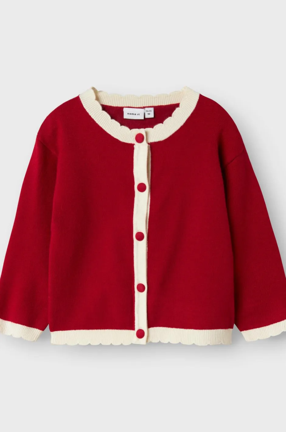 New Cardigan nmfAalbo LS Knit Børn Trøjer & Cardigans