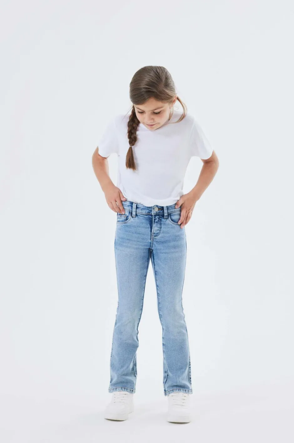 Name it Jeans nkfPolly Skinny Boot Jeans 1142^Børn Jeans
