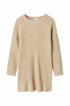 Name it Kjole NkfRikine LS Knit Dress PB^Børn Kjoler