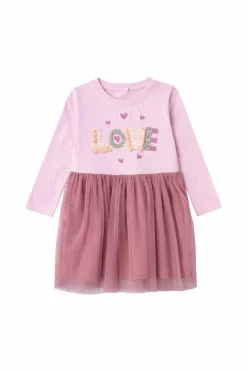 Sale Kjole nmfOhfelia LS Dress Box Børn Festtøj