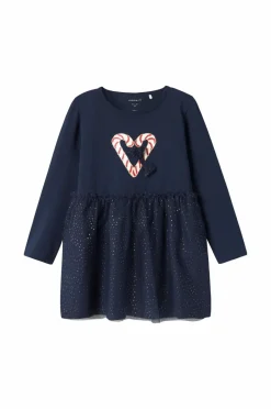 Discount Kjole nmFrijul LS Dress Box Børn Kjoler