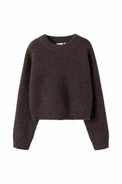 Name it Pullover nkfHolly LS Boxy Short Knit^Børn Trøjer & Cardigans