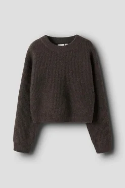 Name it Pullover nkfHolly LS Boxy Short Knit^Børn Trøjer & Cardigans