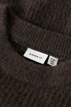 Name it Pullover nkfHolly LS Boxy Short Knit^Børn Trøjer & Cardigans