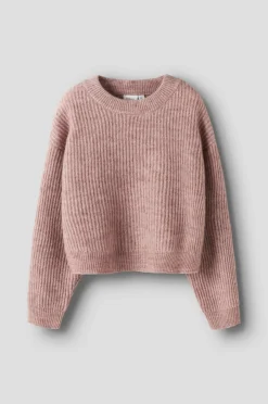 Name it Pullover nkfHolly LS Boxy Short Knit^Børn Trøjer & Cardigans