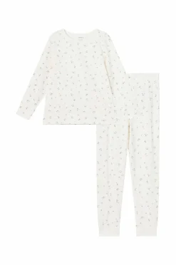 Pyjamassæt nkfNightset Flowern Børn Nattøj & Homewear
