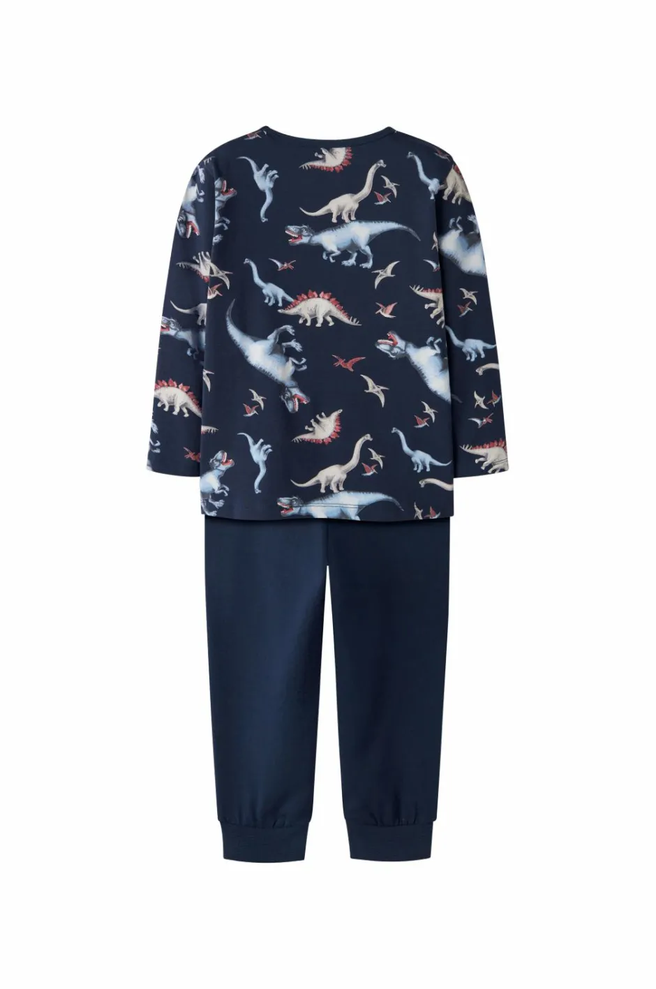 Name it Pyjamassæt nmmNightset Navy Dino^Børn Nattøj & Homewear