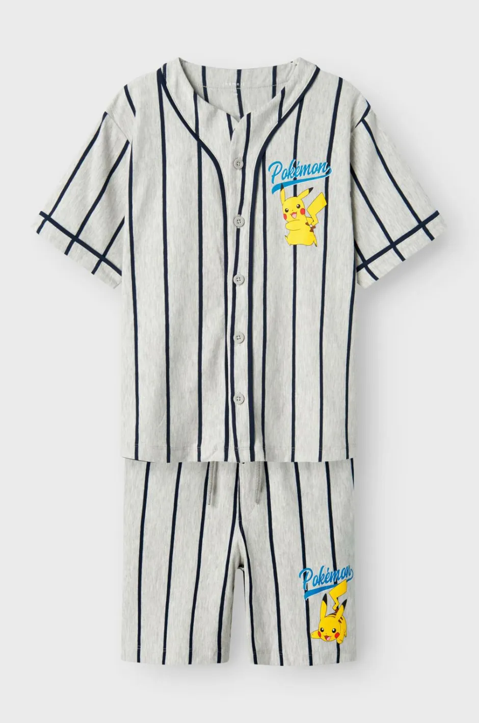 Name it Skjorte + shorts nkmMaska Pokemon Nreg Shortsset Sky^Børn Sæt Til Børn