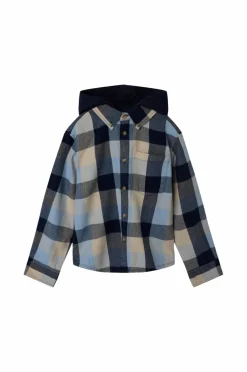 Name it Skjorte nkmLarry LS Overshirt WH^Børn Skjorter