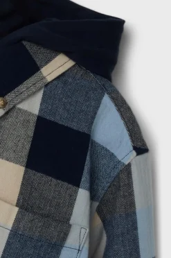 Name it Skjorte nkmLarry LS Overshirt WH^Børn Skjorter
