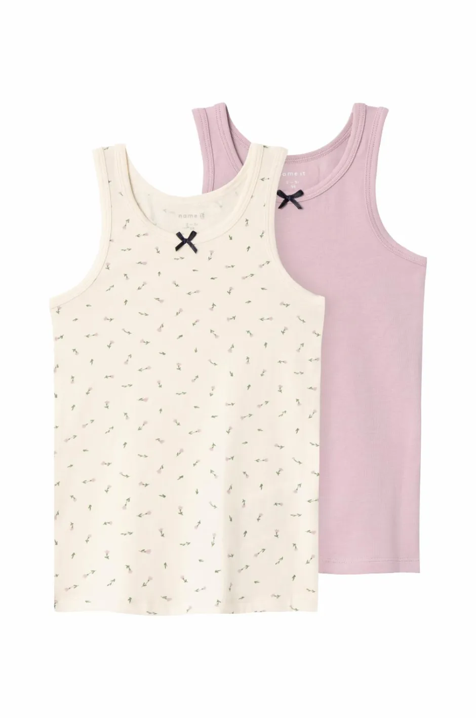 Best Tanktop nmfTank Floral N 2-pak Børn Toppe & T-Shirts