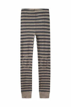 Name it Termounderbukser nkmWang Wool Needle Longjohn Stripe^Børn Undertøj