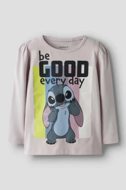 Name it Top Nmfdiana Stitch LS Top Box Noos Wdi^Børn Toppe & T-Shirts|Toppe & T-Shirts
