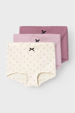 Name it Trusser NmfTights Floral 3-pak^Børn Undertøj