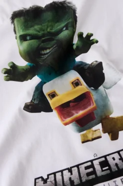 Sale T-shirt nkmNif Minecraft SS Børn Toppe & T-Shirts