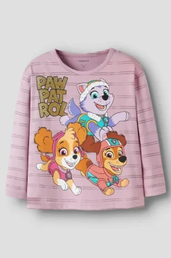 Name it T-shirt nmfJannet Paw LS^Børn Toppe & T-Shirts