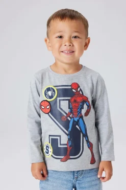 New T-shirt nmmDeep Spider LS Børn Toppe & T-Shirts