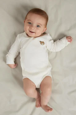 Name it baby Bodyer nbnBody LS Wrap Pumice Bear 2-pak^Børn Bodies