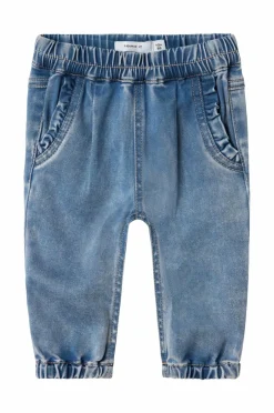 Name it baby Jeans nbfRose R Frill Jeans 1550-to^Børn Bukser, Jeans & Leggings