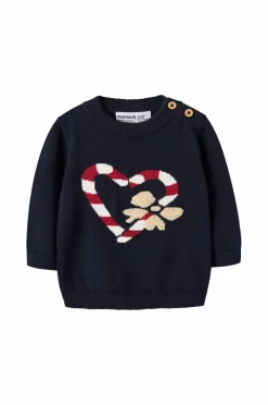 New baby Pullover nbfReamo LS Knit Børn Trøjer