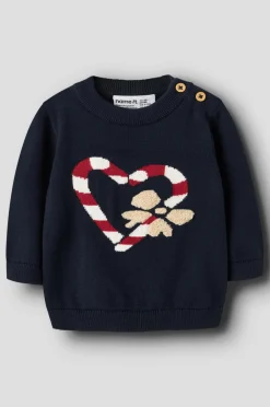 New baby Pullover nbfReamo LS Knit Børn Trøjer