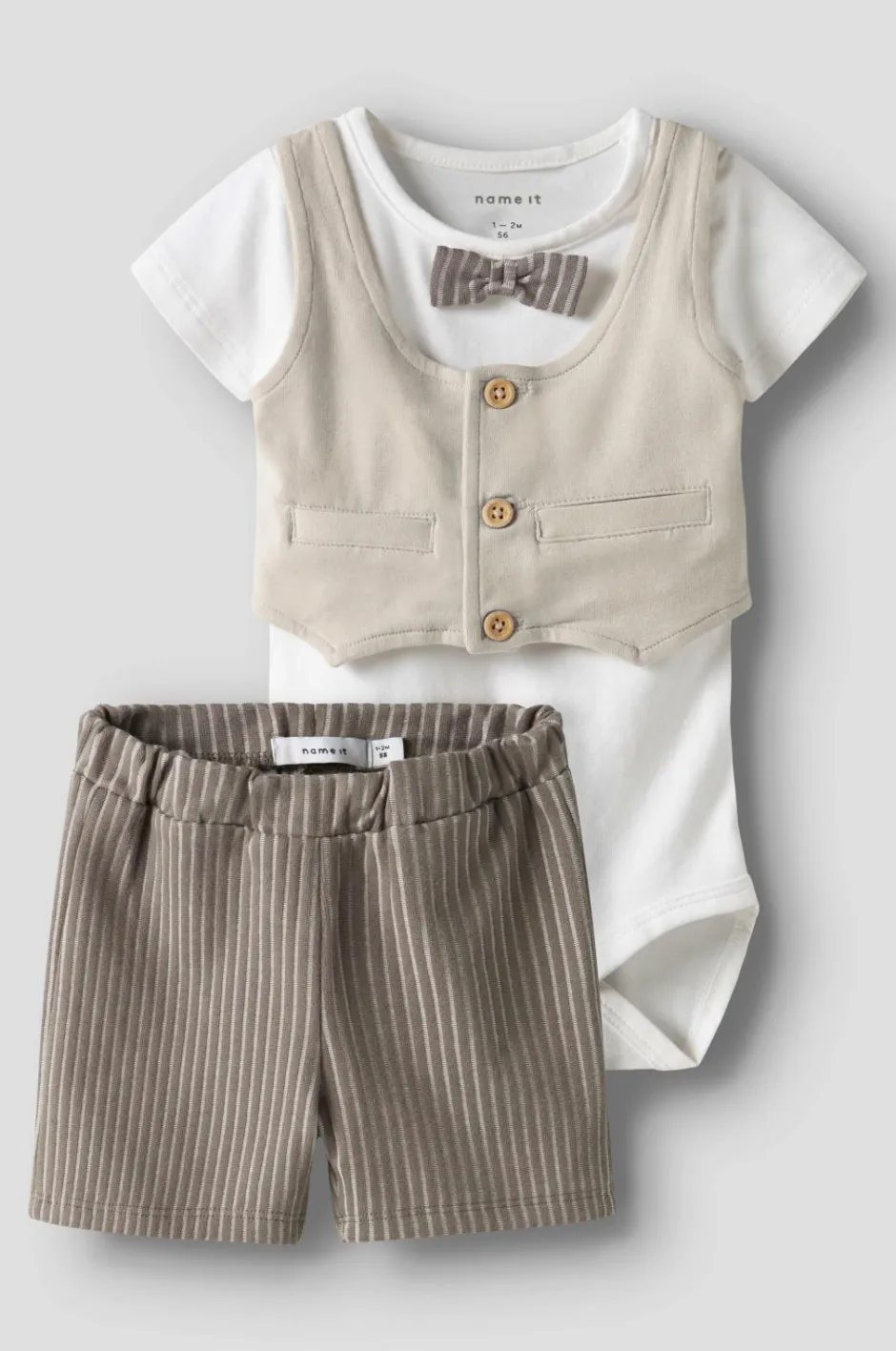 Name it baby Sæt nbmHelmar Shorts Set^Børn Bodies