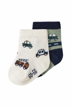 Name it baby Strømper nbmTocar 2-pak^Børn Undertøj & Badetøj