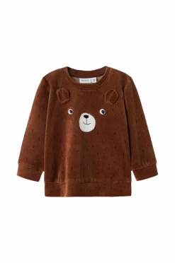 Name it baby Sweatshirt nbnNalwin LS Velour^Børn Trøjer
