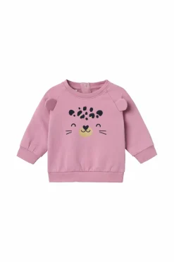 Name it baby Sweatshirt nbfSonia LS Sweat Bru^Børn Trøjer