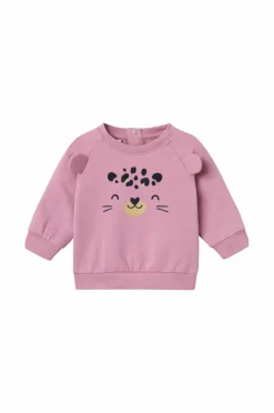 Name it baby Sweatshirt nbfSonia LS Sweat Bru^Børn Trøjer