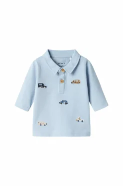 Outlet baby T-shirt nbmDexter LS Polo Top Børn Toppe & T-Shirts