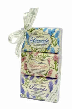 Outlet Giftbox Lavanda 3 x 150 g Kropspleje|Gaveæsker