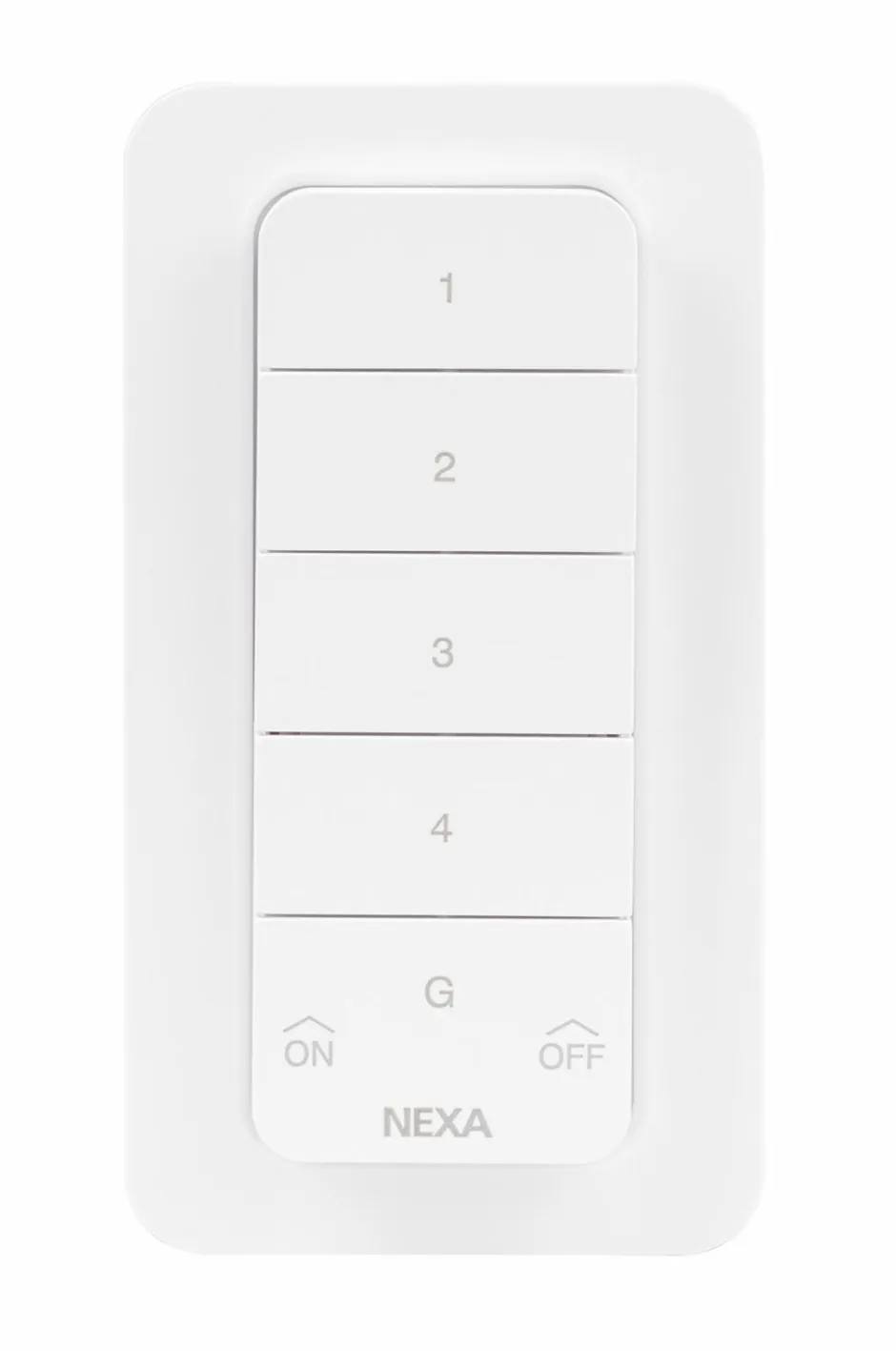 Clearance Myct-2107 Fjernbetjening med magnetisk nøgle 4-kanals 433 Mhz Tv, Lyd & Det Smarte Hjem