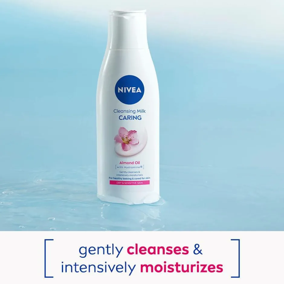 Nivea Ansigtsrens Cleansing Milk Caring 200 ml^ Ansigtspleje