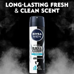 Nivea Antiperspirant Deo Spray Black & White Fresh 150 ml^ Kropspleje|Kropspleje