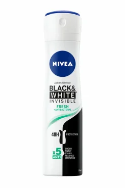 Nivea Black & White Fresh Spray 150 ml^ Kropspleje