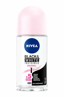 Nivea Black & White Original Roll On 50 ml^ Kropspleje