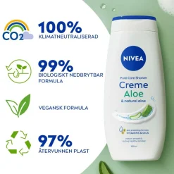Outlet Bodyshampoo Creme Aloe 250 ml Kropspleje